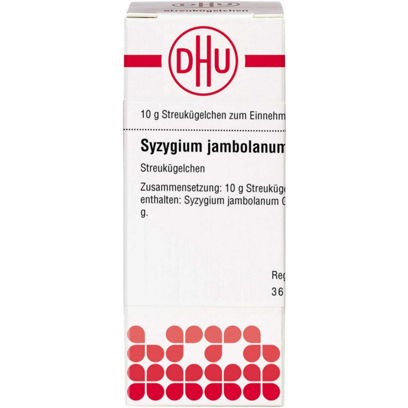 Dhu Syzygium Jambolanum D12 Globuli 10 G