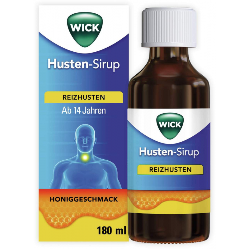 WICK Husten-Sirup gegen Reizhusten 180 ml