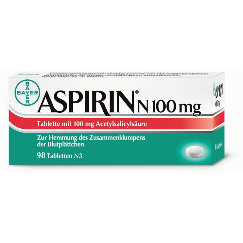 Aspirin N 100 mg 98 Tabletten