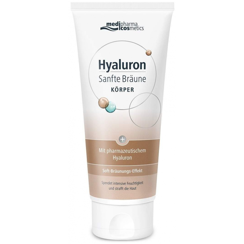 medipharma cosmetics Hyaluron Sanfte Bräune Körperpflege Creme 200 ml