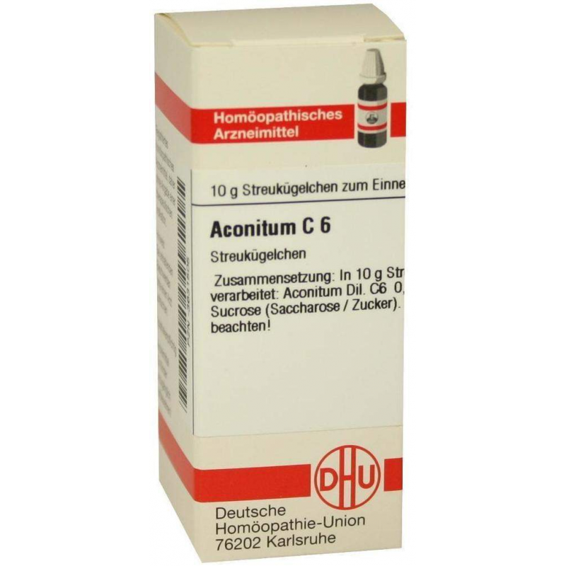 Aconitum C6 Dhu 10 G Globuli
