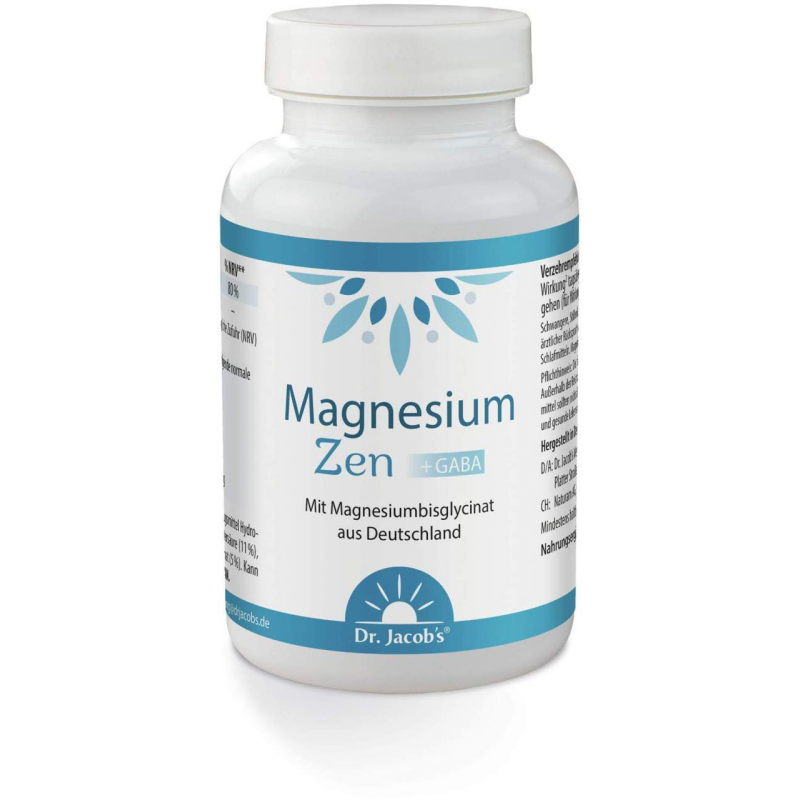 Magnesium Zen + Gaba Magnesiumbisglycinat 90 Kapseln