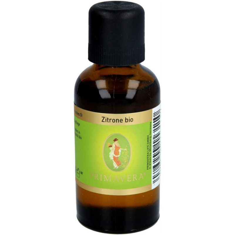 Primavera Zitrone Bio Ätherisches Öl 50ml