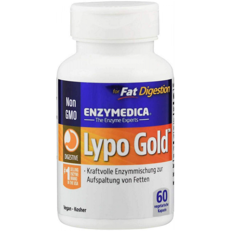 Lypo Gold Enzymedica 60 Kapseln