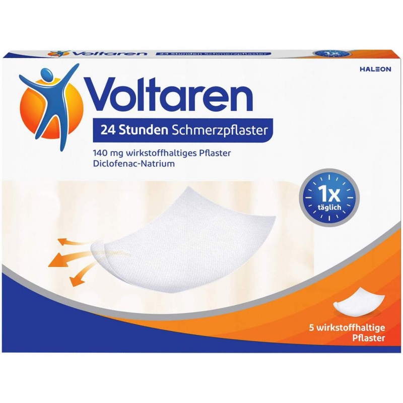 Voltaren 24h Schmerzpflaster 5 Stück