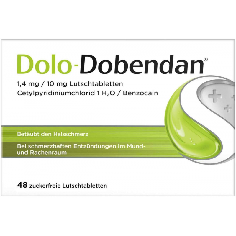 Dolo Dobendan 1,4 mg pro 10 mg 48 Lutschtabletten