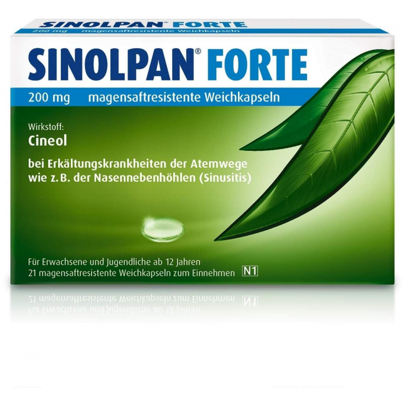 Sinolpan forte 200 mg 21 magensaftresistente Weichkapseln