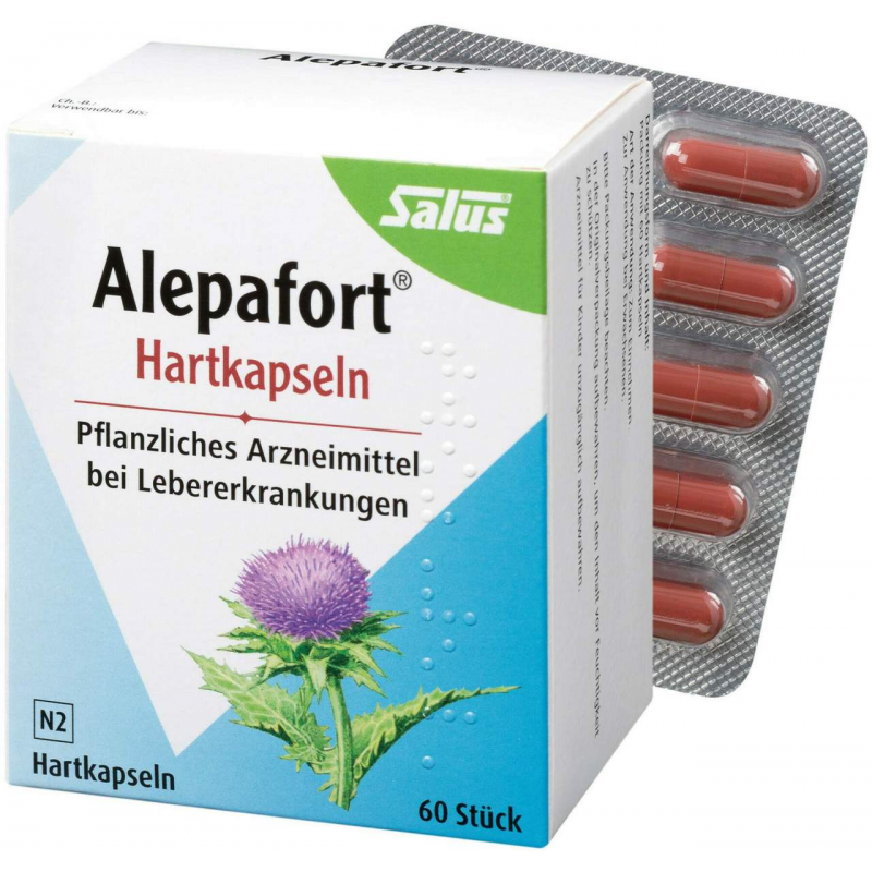 Alepafort Mariendistel 60 Hartkapseln