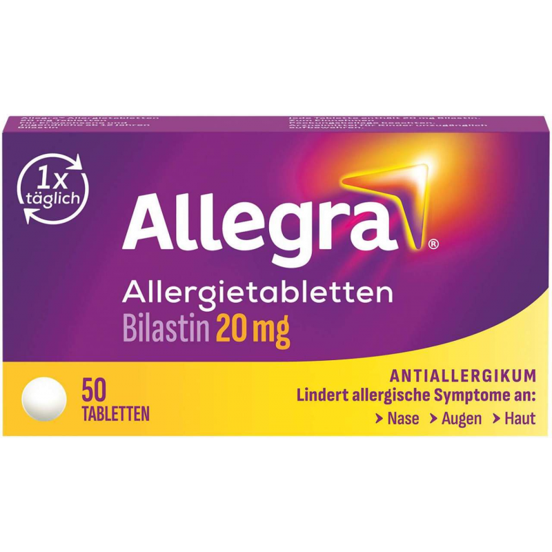 Allegra Allergietabletten 20 mg 50 Tabletten