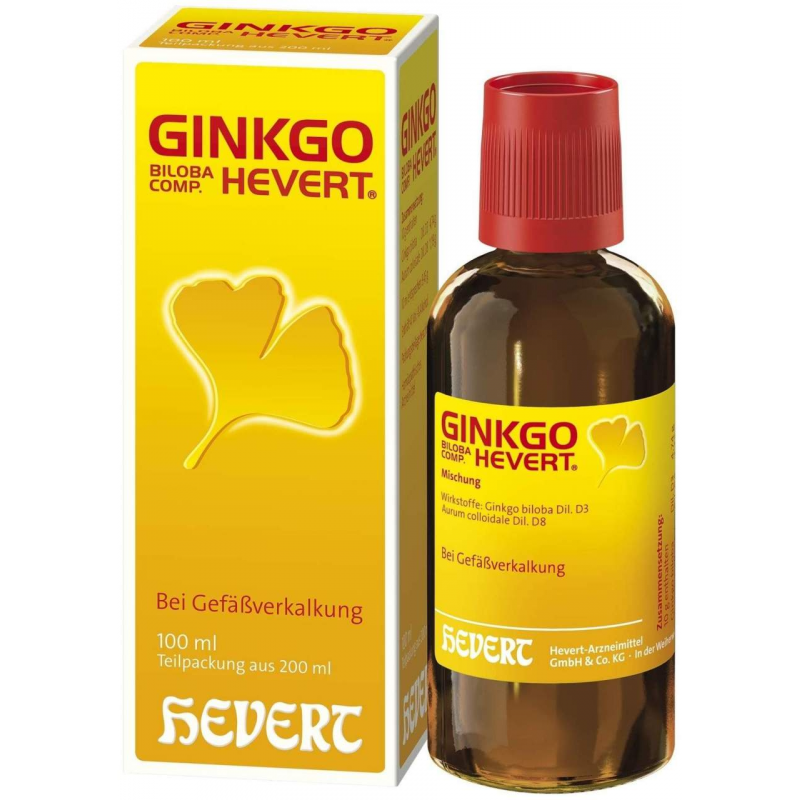 Ginkgo Biloba Comp. Hevert 200 ml Tropfen
