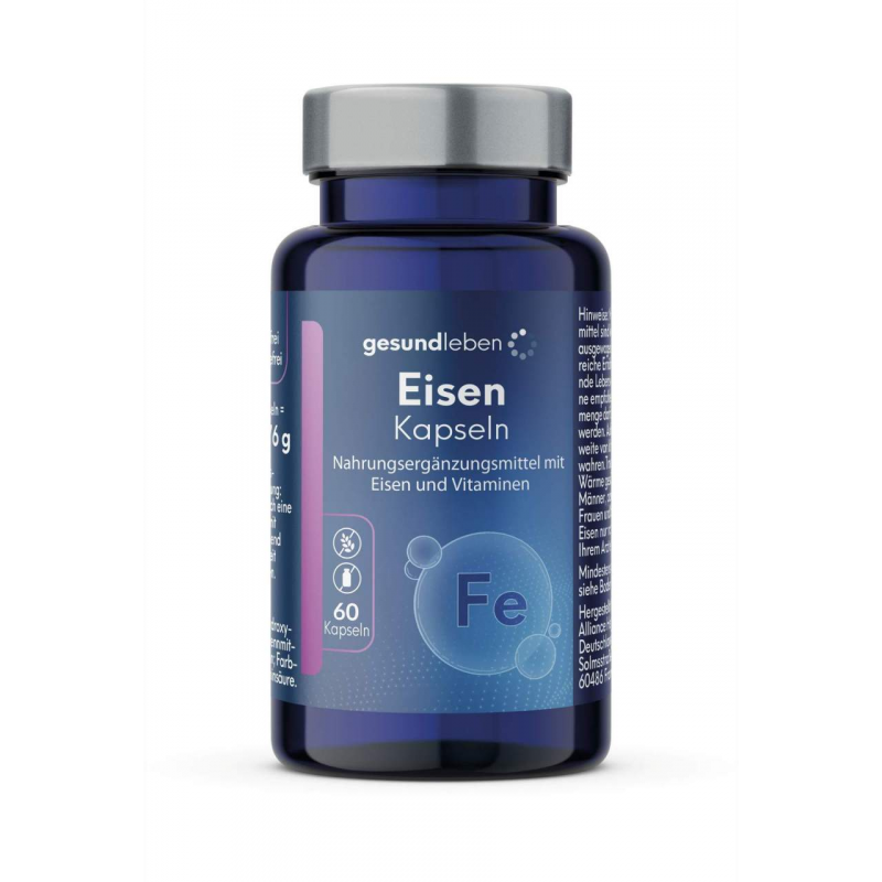 Gesundleben Eisen 15 mg 60 Kapseln
