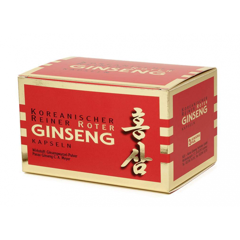 Roter Ginseng 200 Kapseln 300 mg