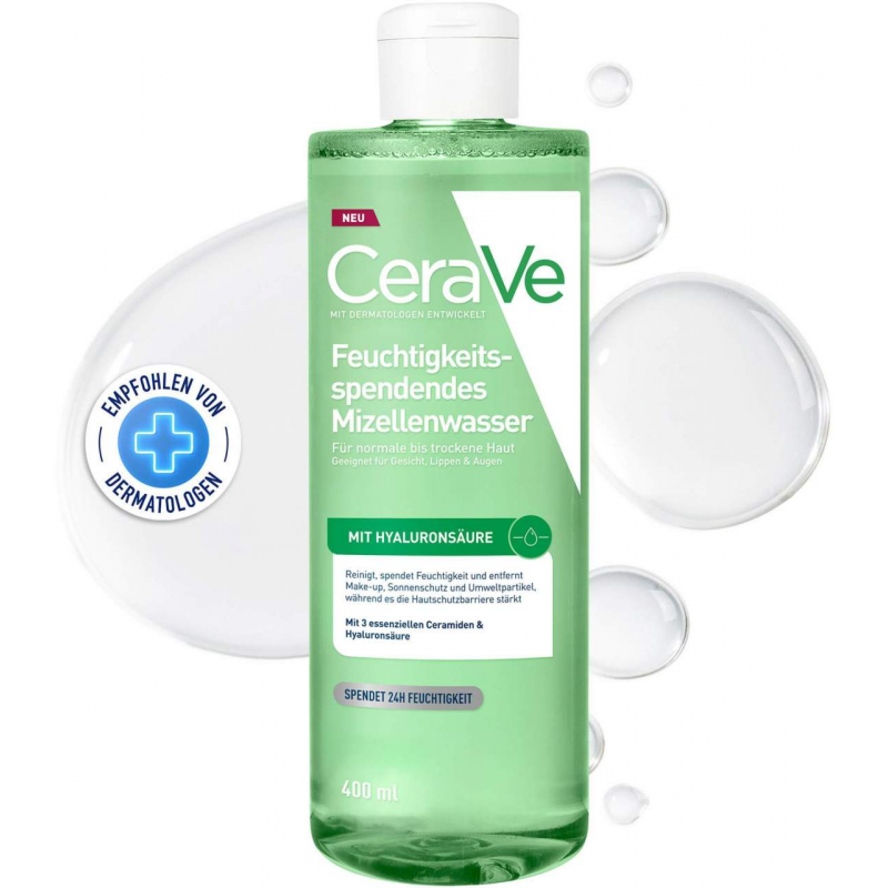 CeraVe feuchtigkeitsspendendes Mizellenwasser 400 ml