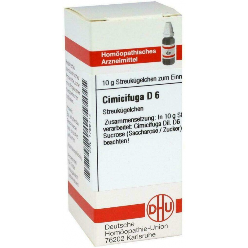 Cimicifuga D6 Dhu 10 G Globuli