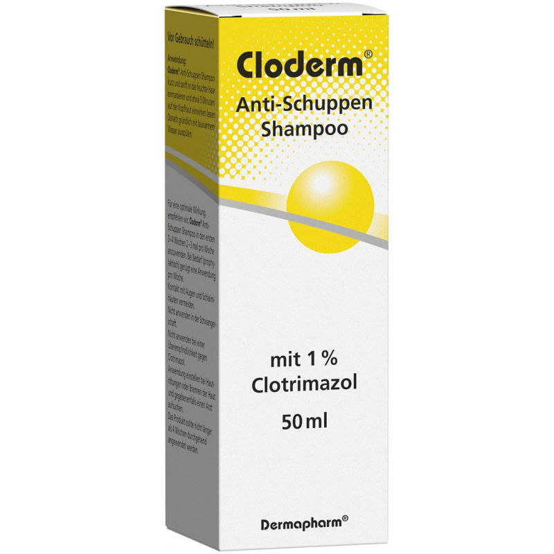 Cloderm Anti Schuppen Shampoo 50 ml