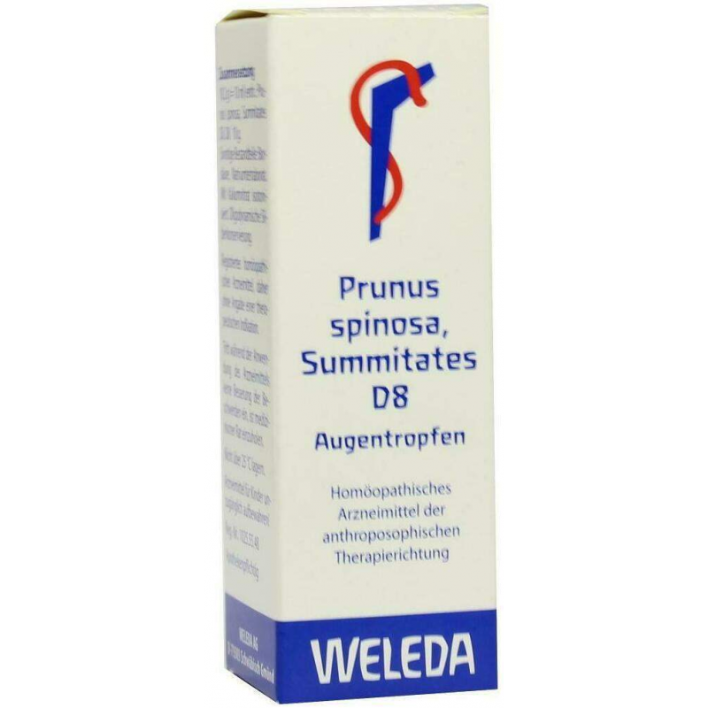 Weleda Prunus Spinosa Summitates D8 10 ml Augentropfen