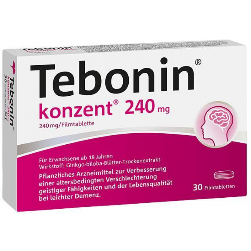 Tebonin konzent 240 mg 30 Filmtabletten