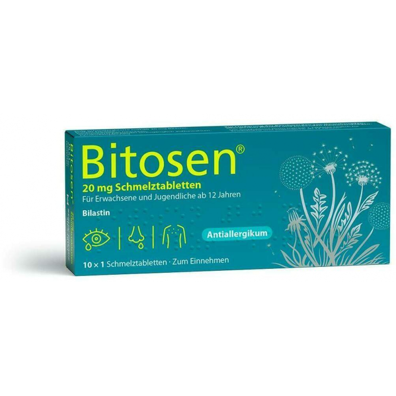 Bitosen 20 mg 10 Schmelztabletten