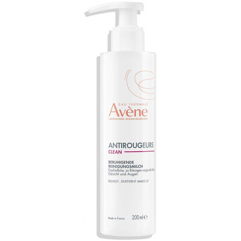 Avene Antirougeurs Clean beruhigende Reinigungsmilch 200 ml