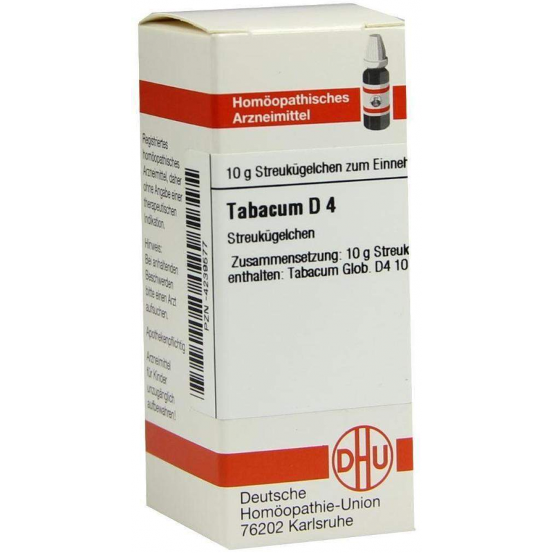 Dhu Tabacum D4 10 G Globuli