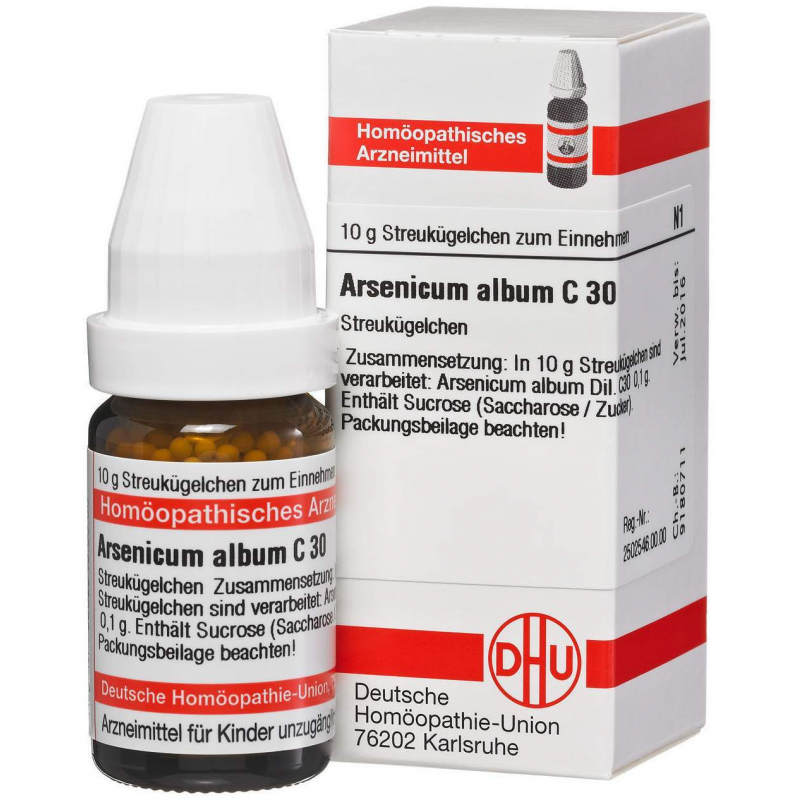 Arsenicum Album C30 Dhu 10 G Globuli