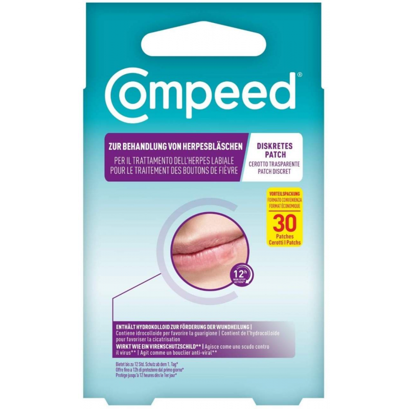 Compeed Herpesbläschen Patch Vorteilspackung 30 Stück