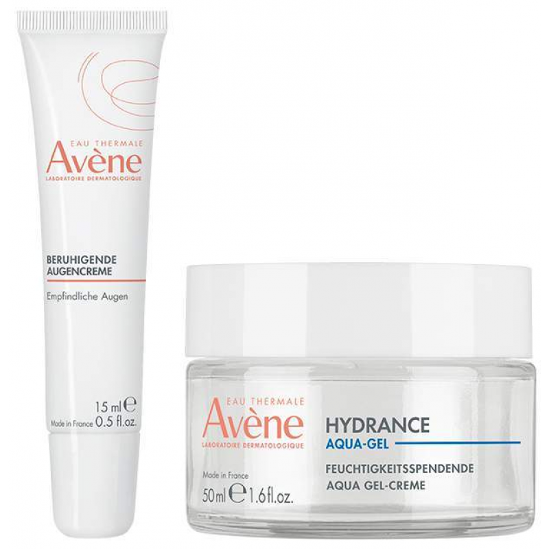 Avene Hydrance Aqua-Gel 50 ml + Avene Beruhigende Augencreme 15 ml