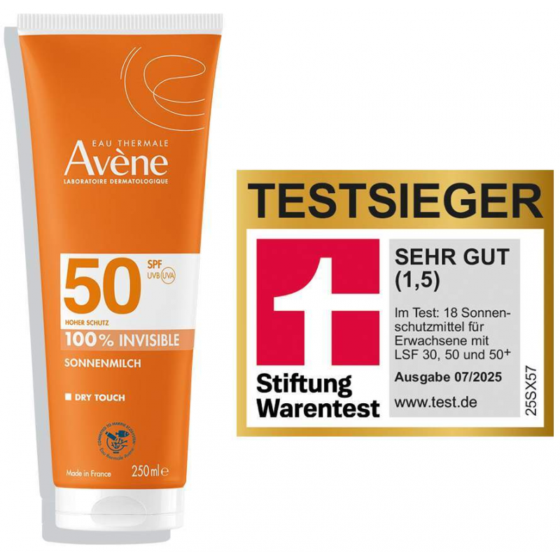 Avene Sonnenmilch SPF 50 250 ml