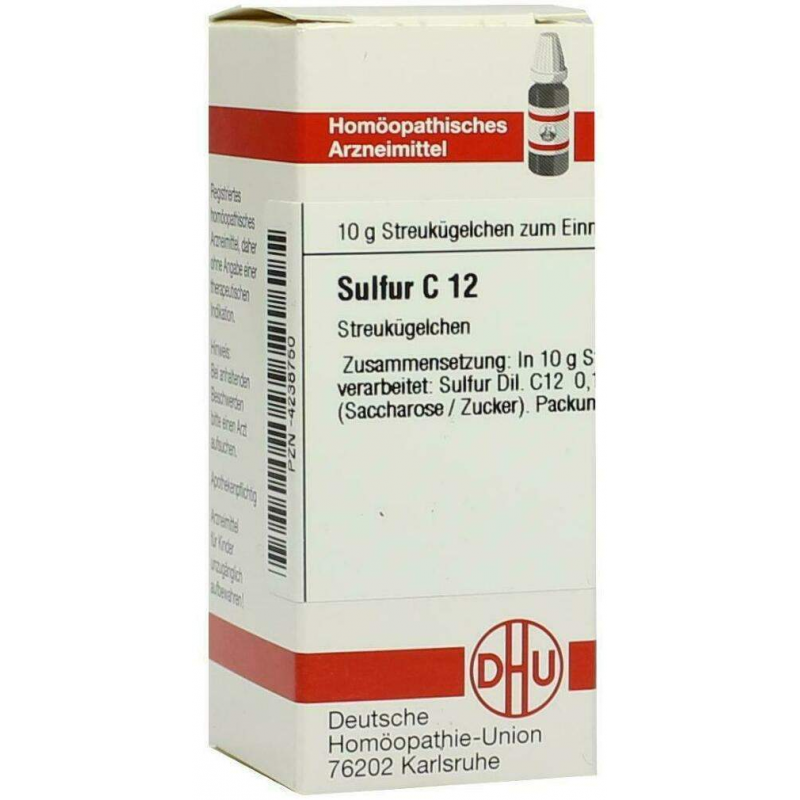 Dhu Sulfur C12 10 G Globuli