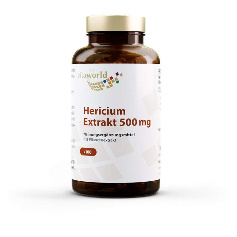Hericium Extrakt 500 mg 100 Kapseln