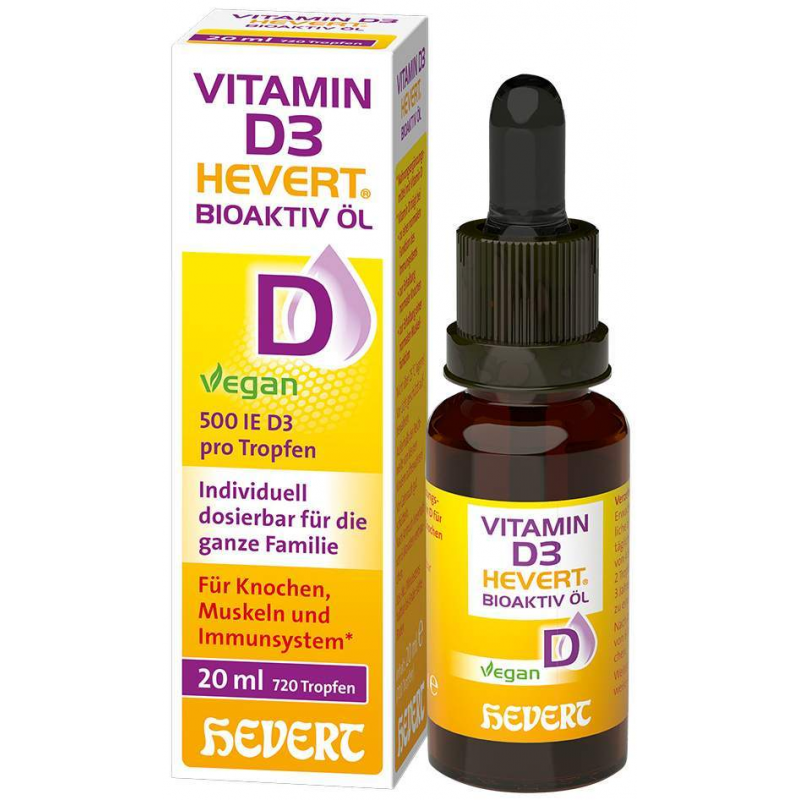 Vitamin D3 Hevert Bioaktiv Öl 20 ml