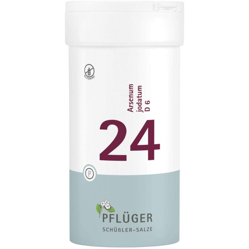 Biochemie Pflüger 24 Arsenum jodatum D6 400 Tabletten