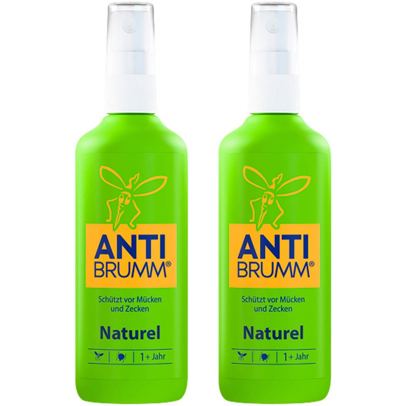 Anti Brumm Naturel Pumpzerstäuber 2 x 75 ml