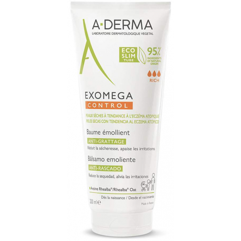 A-Derma Exomega Control Balsam rückfettend 200 ml