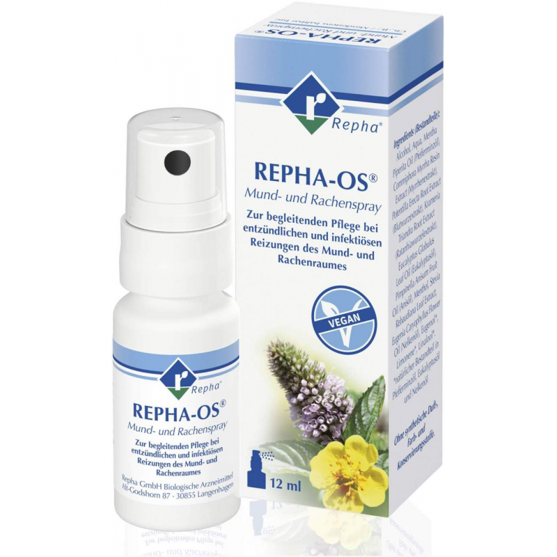 Repha-OS Mund- und Rachenspray 12 ml Spray