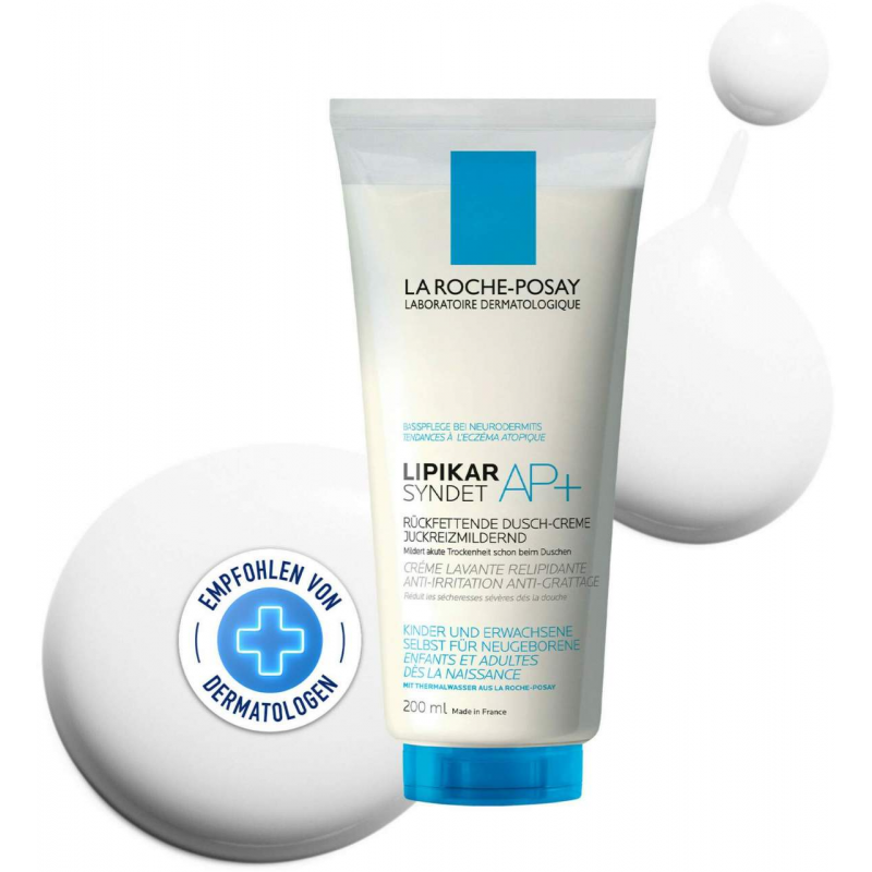 La Roche Posay Lipikar Syndet AP+ Reinigungs-Cremegel 200 ml