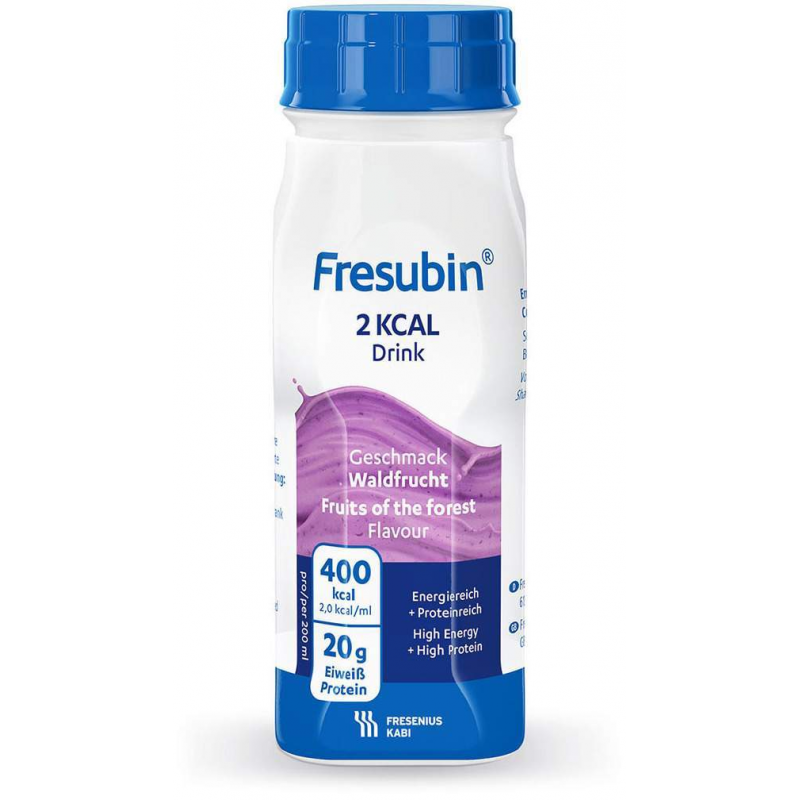 Fresubin 2 Kcal Drink Waldfrucht 24 X 200 ml Trinkflaschen