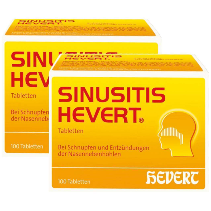 Sinusitis Hevert 2 x 100 Tabletten