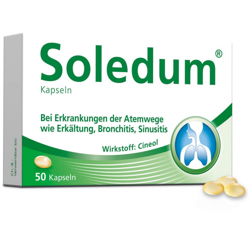 Soledum 50 magensaftresistente Kapseln