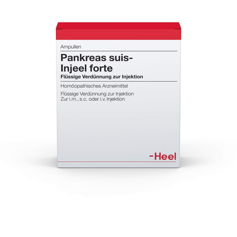 Heel Pankreas Suis Injeele Forte 10 Ampullen