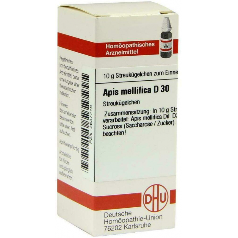 Dhu Apis Mellifica D30 10 G Globuli