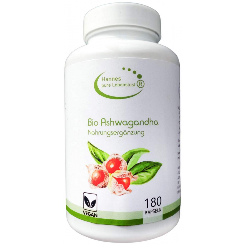 Bio Ashwagandha 180 Kapseln
