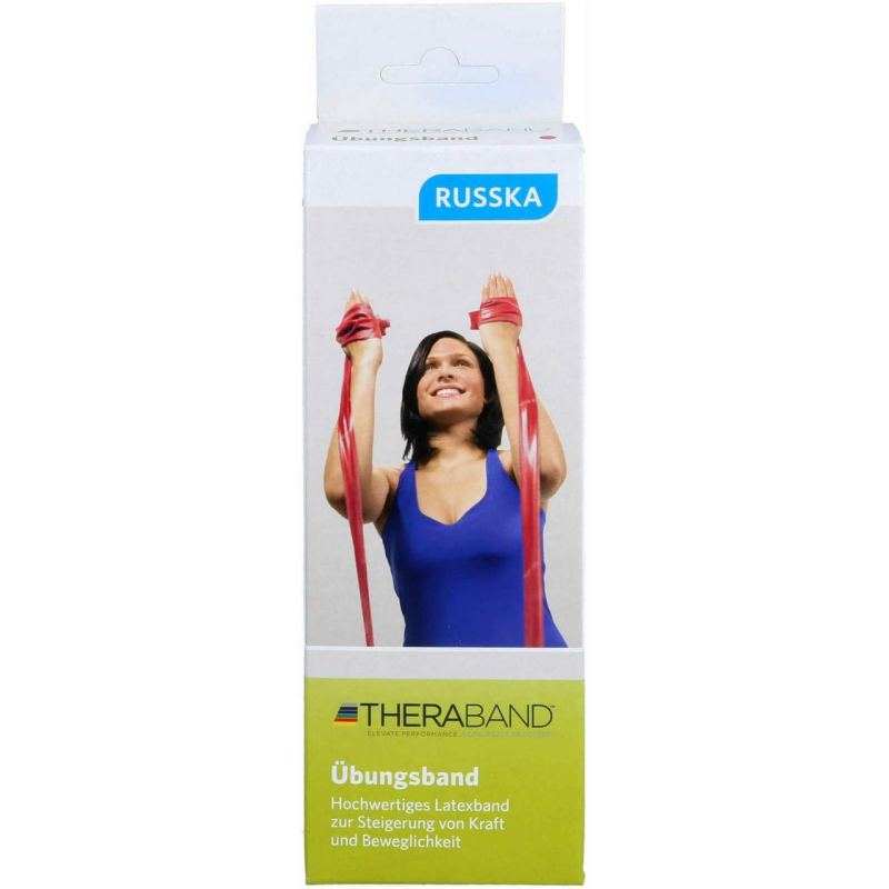 Thera Band Travel 2,5 M Mittel Stark Rot