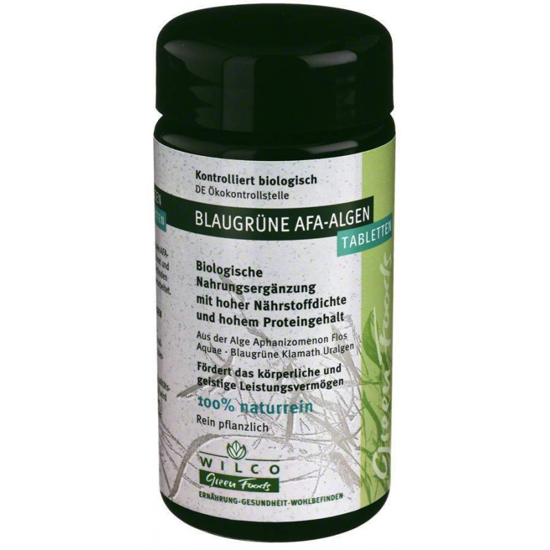 Afa Alge 400 mg Blaugrün Glas Tabletten