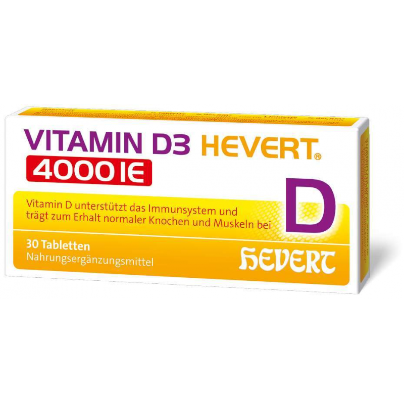 Vitamin D3 Hevert 4.000 I.E. 30 Tabletten