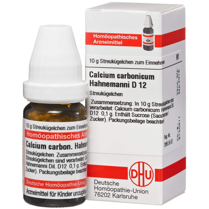 Dhu Calcium Carbonicum Hahnemanni D12 10 G Globuli