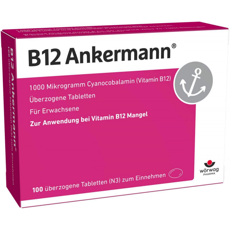 B12 Ankermann 100 überzogene Tabletten