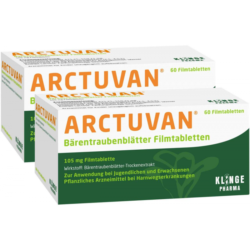 Arctuvan Bärentraubenblätter 2 x 60 Tabletten