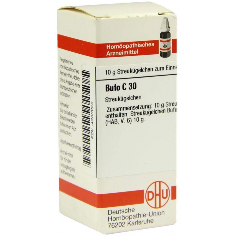 Dhu Bufo C30 Globuli