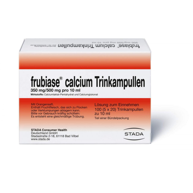 Frubiase Calcium Trinkampullen 100 Stück